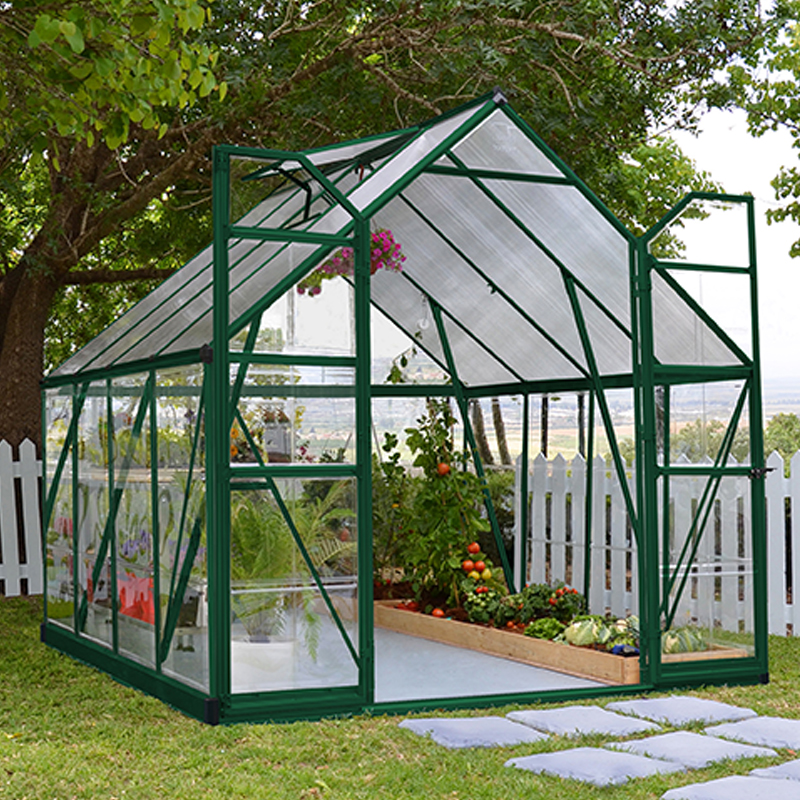 Canopia - Serre de jardin en polycarbonate - Balance™ Vert - 240x360cm