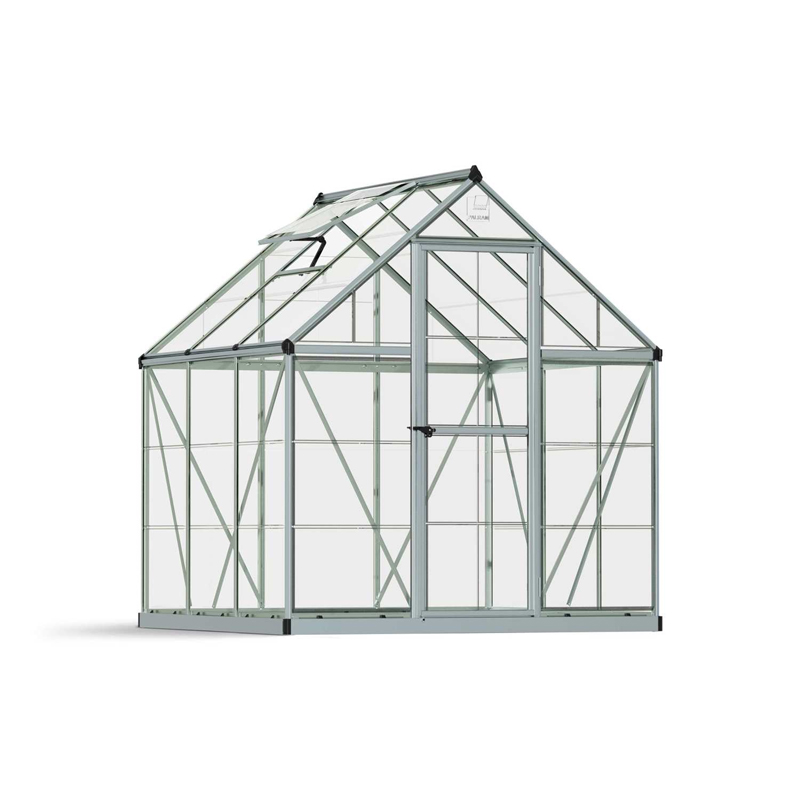 Canopia - Serre de terrasse en polycarbonate - Harmony™ Silver - 180x180cm