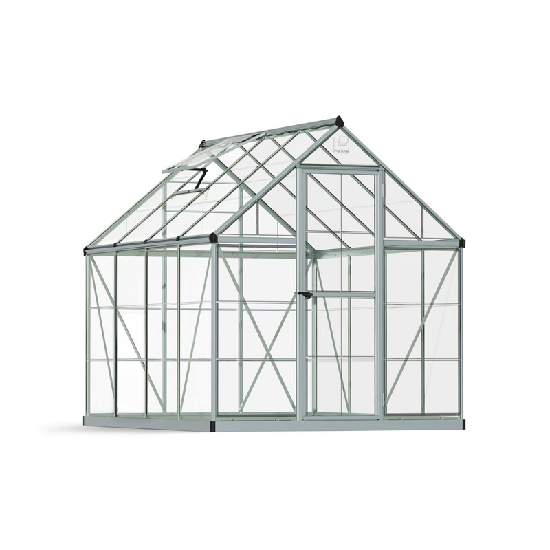 Canopia - Serre de terrasse en polycarbonate - Harmony™ Silver - 180x240cm