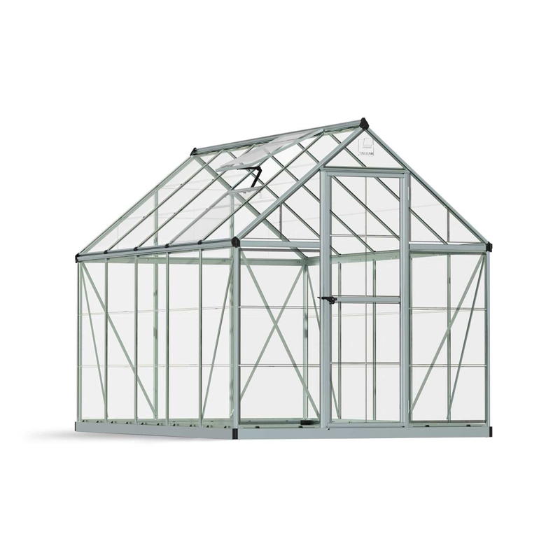 Canopia - Serre de terrasse en polycarbonate - Harmony™ Silver - 180x300cm