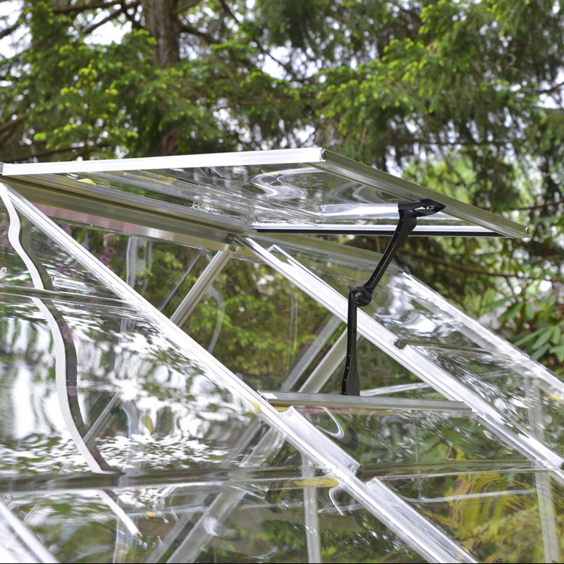 Canopia - Serre de terrasse en polycarbonate - Harmony™ Silver - 180x420cm