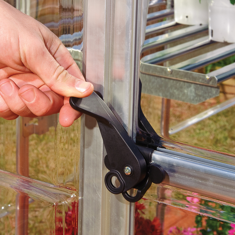 Canopia - Polycarbonate terrace greenhouse - Harmony™ Silver - 180x180cm