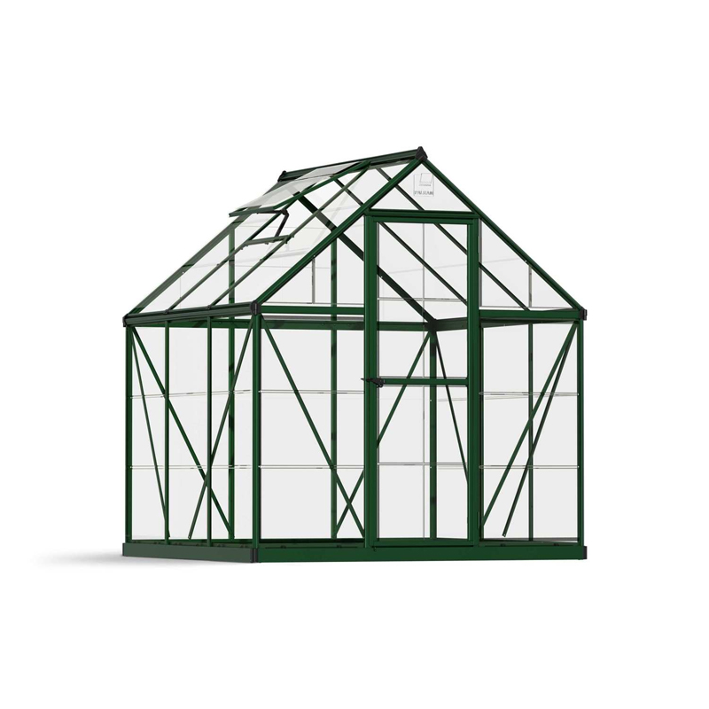 Canopia - Serre de terrasse en polycarbonate - Harmony™ Vert - 180x180cm