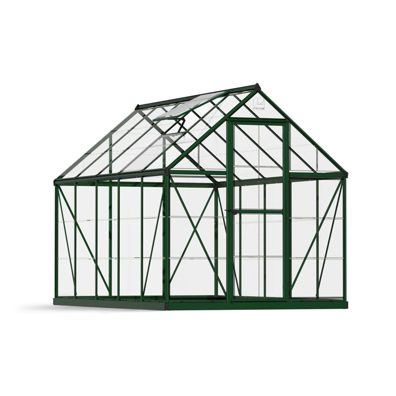 Canopia - Serre de terrasse en polycarbonate - Harmony™ Vert - 180x300cm