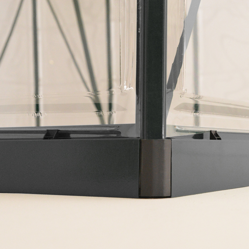 Canopia - Estufa em terraço de policarbonato - Harmony™ Cinza - 180x240cm