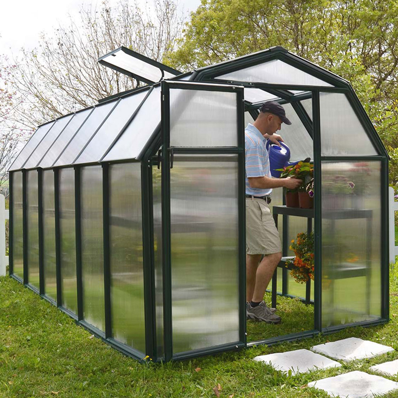 Canopia - Serre de jardin à double parois en polycarbonate - Ecogrow™ - 180x480cm