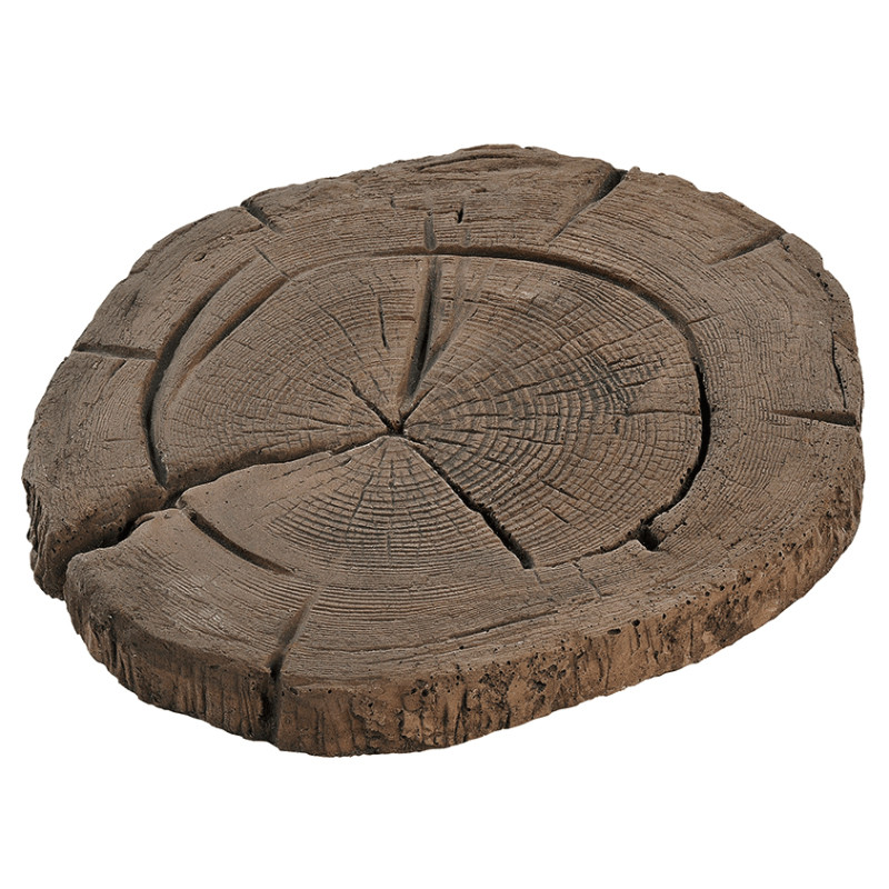 Hairie-Grandon - Redondeles de madera de brea japonesa - Juego de 6