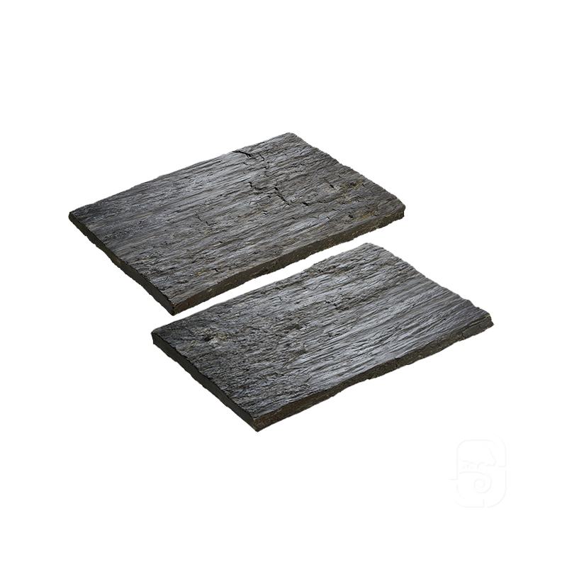 Hairie-Grandon - No path Rectangle Schist - Set of 6
