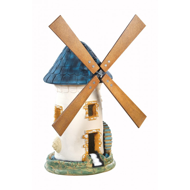 Hairie-Grandon - Moulin Pierre au toit couleur Ardoise - H 68 cm