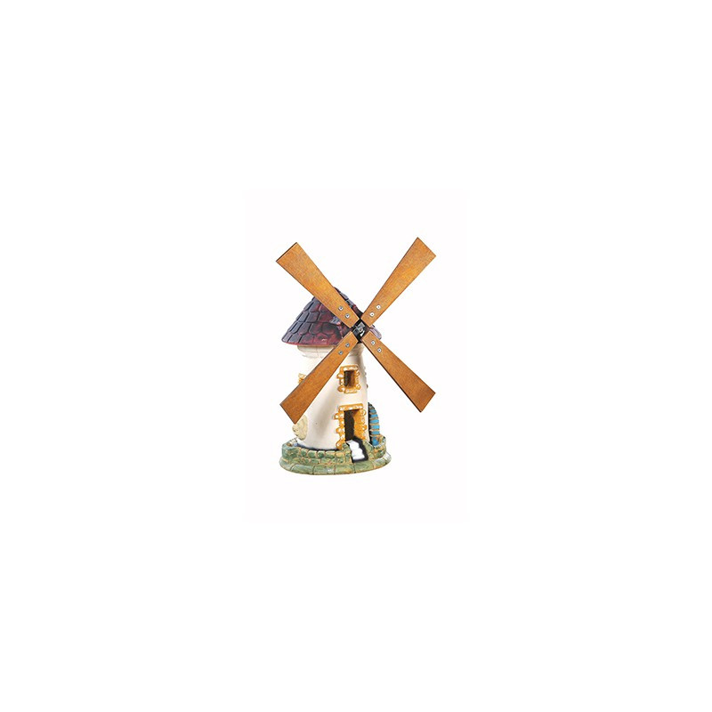 Hairie-Grandon - Moulin Pierre au toit couleur Tuile - H 54 cm