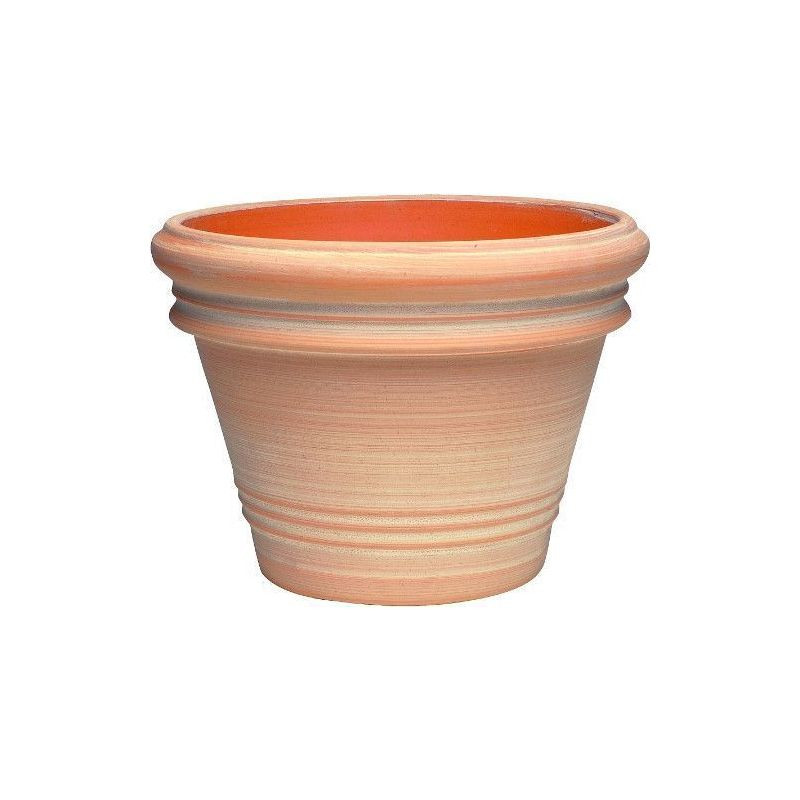 Hairie-Grandon - Vase Lyla - Diam. 70 cm - Patinierte Terrakotta