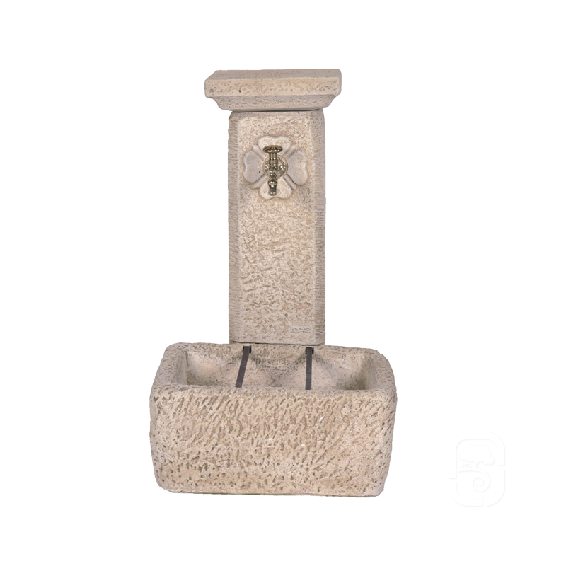 Hairie-Grandon - Fuente de Columna Cuadrada PFAG36 - 93 cm