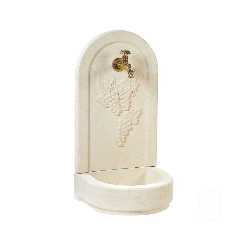 Hairie-Grandon - Fontaine Raisin 620 - 76 cm - Blanc cassé