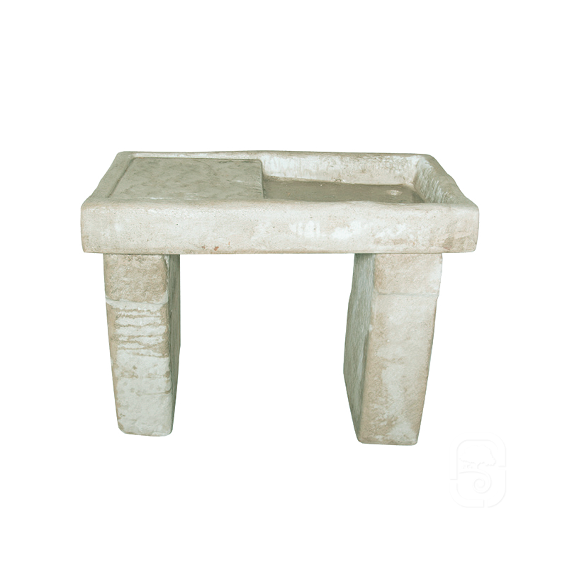 Hairie-Grandon - Rectangular sink on legs - Stone