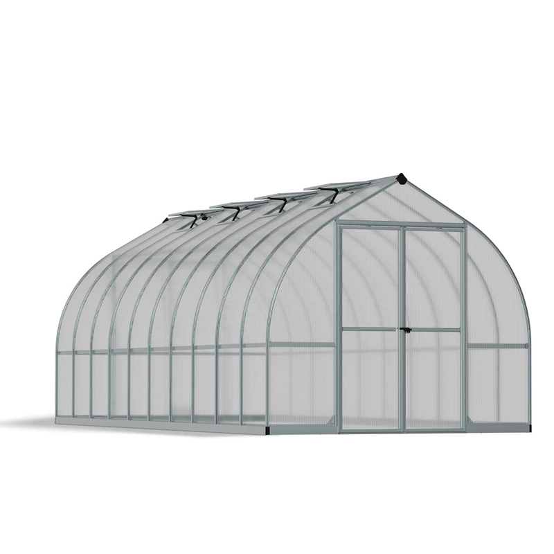 Canopia - Serre tunnel à double parois - Bella™ Silver - 245x615cm