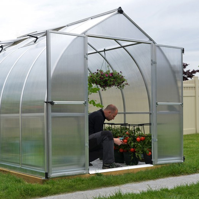 Canopia - Double walled tunnel greenhouse - Bella™ Silver - 245x615cm