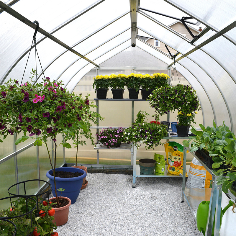 Canopia - Double walled tunnel greenhouse - Bella™ Silver - 245x615cm