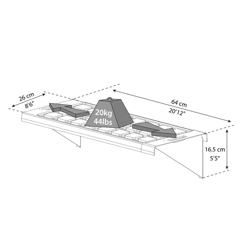 Canopia - Kit 2 herstelplanken voor serre