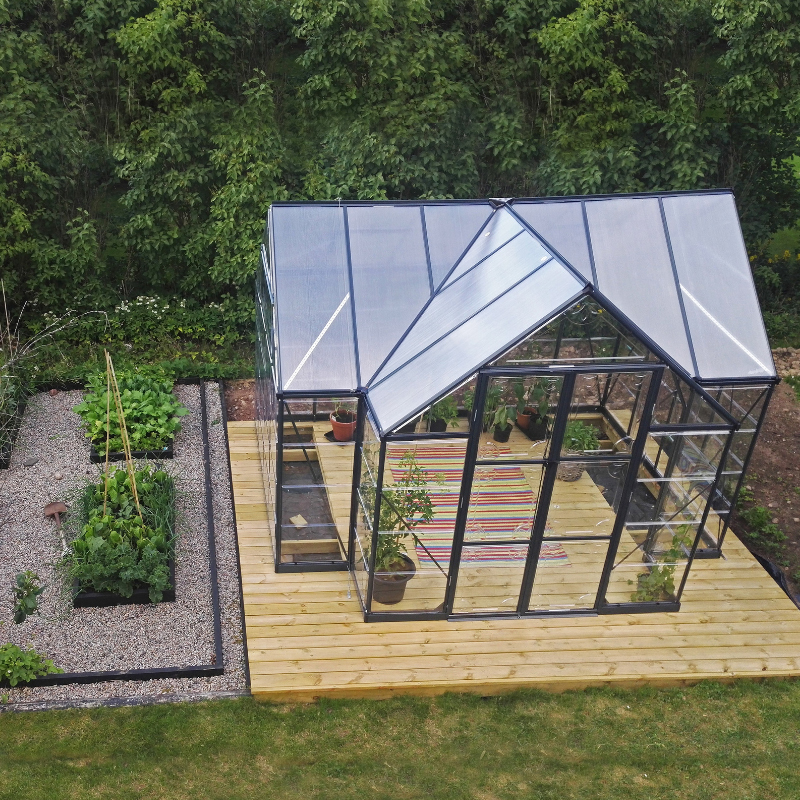 Canopia - Invernadero chalet de jardín - Victory Orangery™ - 350x305cm