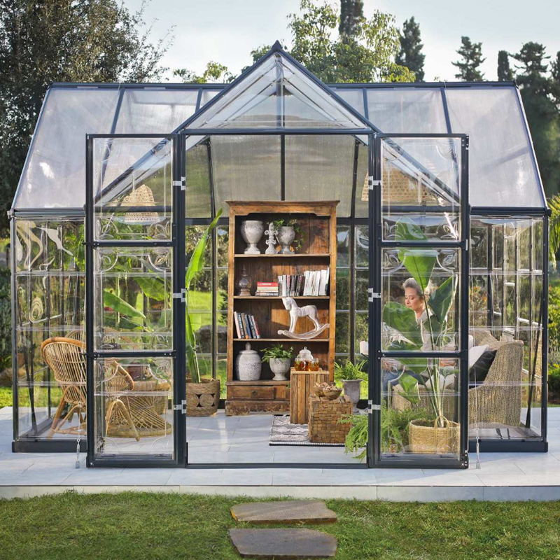 Canopia - Invernadero chalet de jardín - Victory Orangery™ - 350x305cm