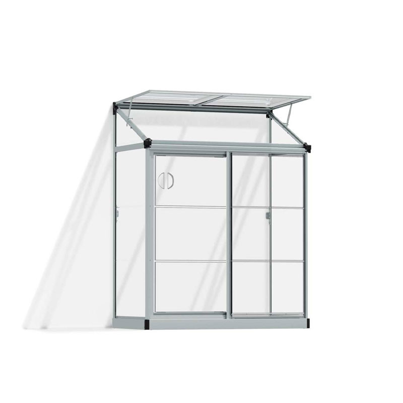 Canopia - Invernadero inclinado - Lean To™ Silver clear - 125x65cm