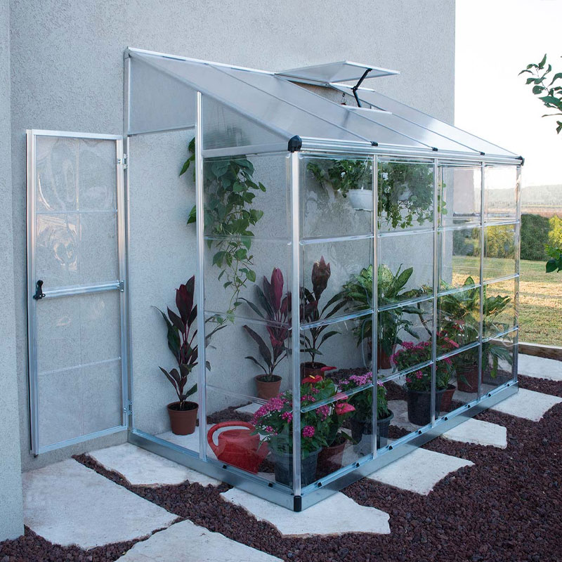 Canopia - Lean-to Greenhouse - Lean To™ Silver hybid - 245x125cm