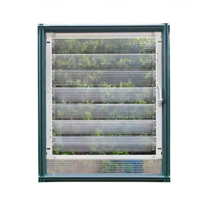 Canopia - Louvered side window for greenhouse