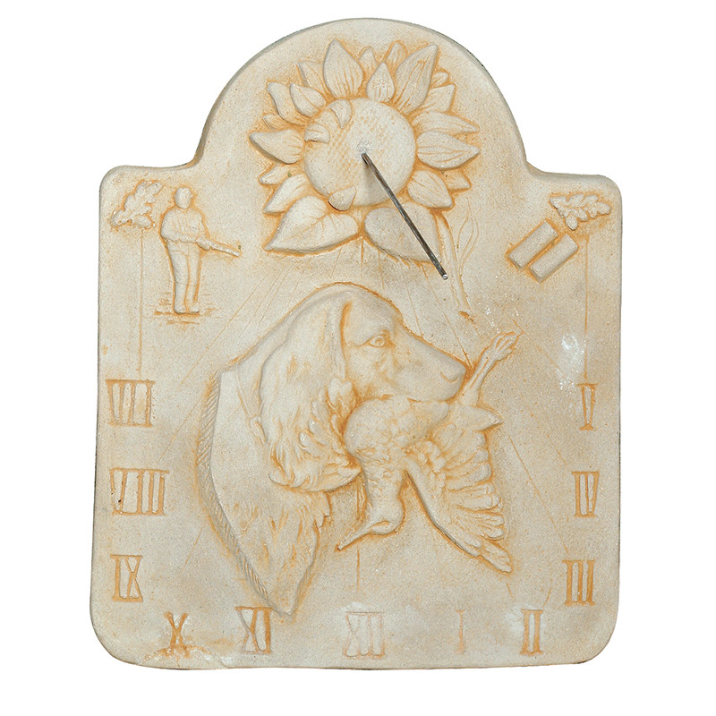 Hairie-Grandon - Hunting Sundial 51x41 cm - Stone tone
