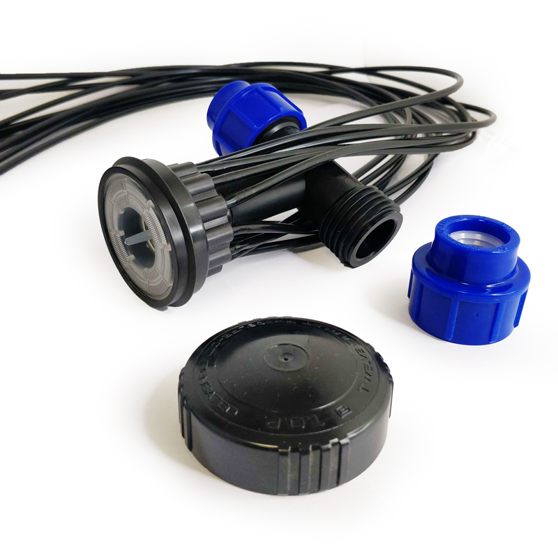 Siroflex - Ugello di irrigazione a ragno - 12 piante - Medusa 12 completo