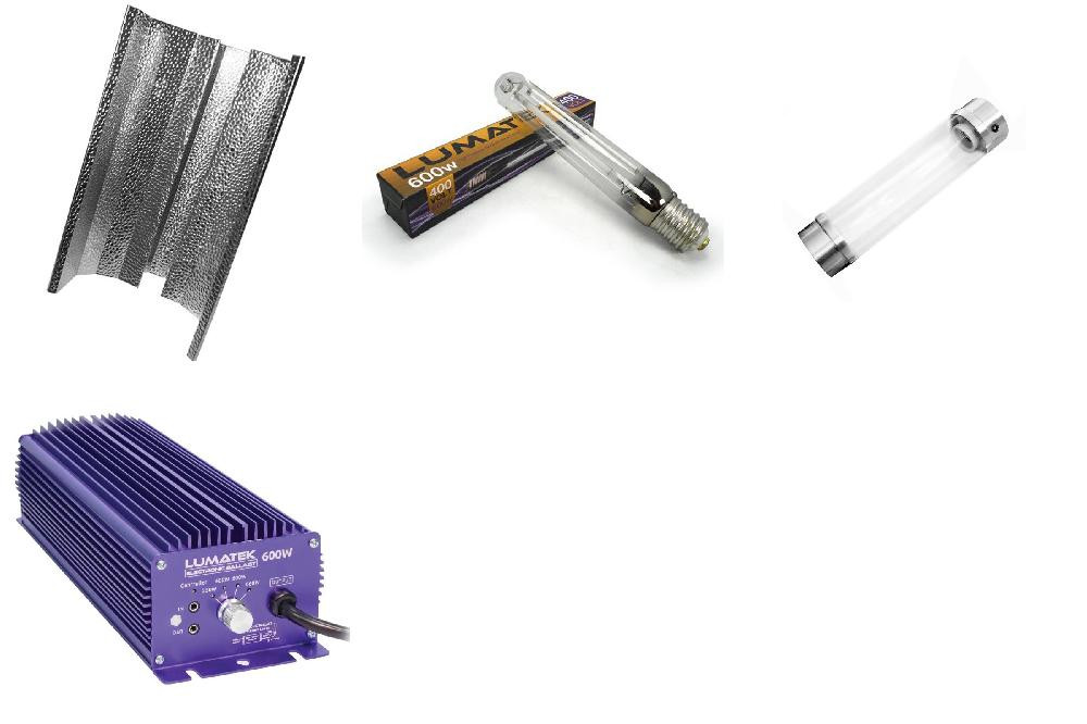 Kit De Iluminación Electrónica 400V 600W Lumatek 3