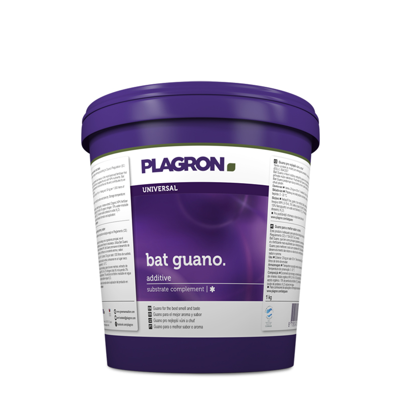 Plagron - Bat Guano 1L - Powdered guano bat fertilizer - Universal