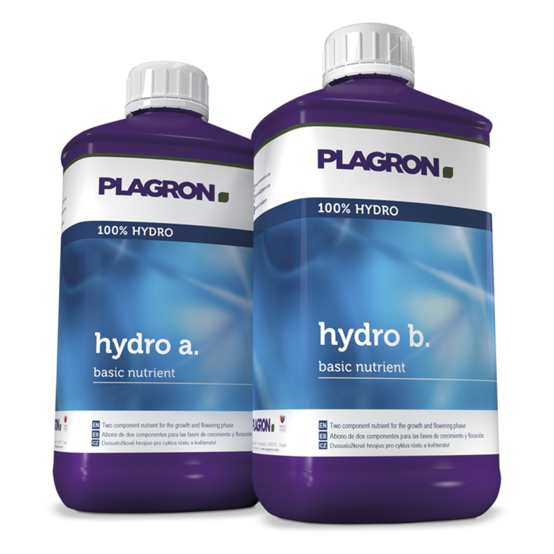 Plagron - Hydroponic fertilizer - Hydro A + B - 1L