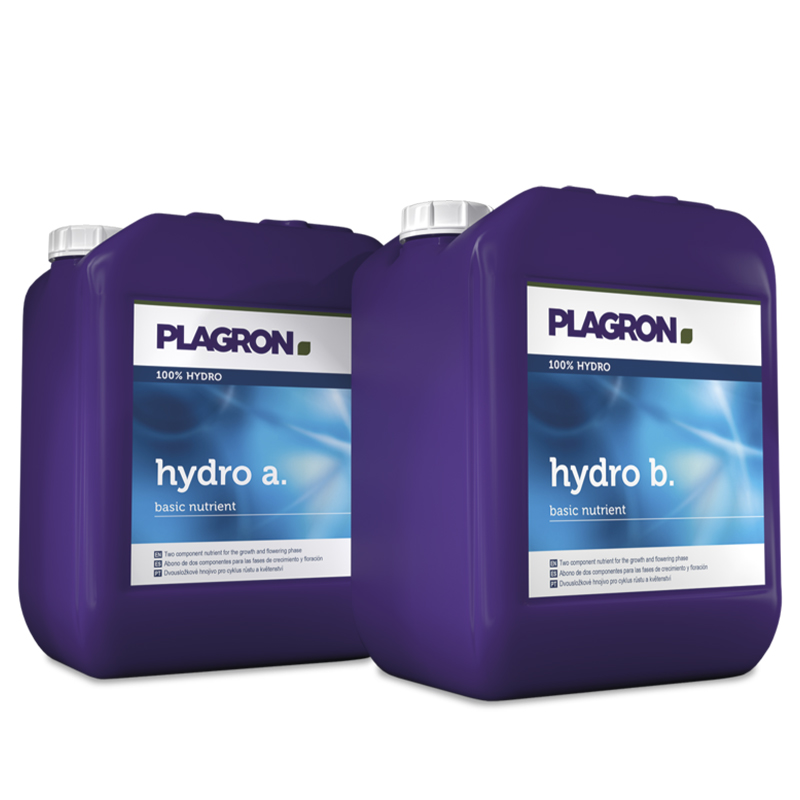 Plagron - Engrais hydroponique - Hydro A + B - 10L