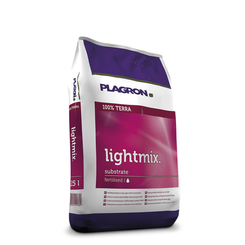 Plagron - Light Mix - 25L - Terreau Terra Croissance et Floraison