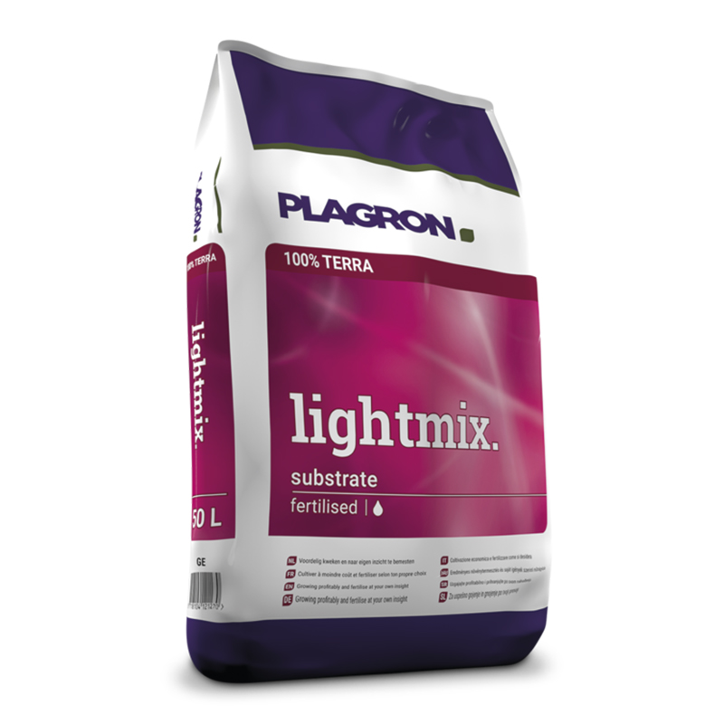 Plagron - Light Mix - 50L - Terreau Terra Croissance et Floraison