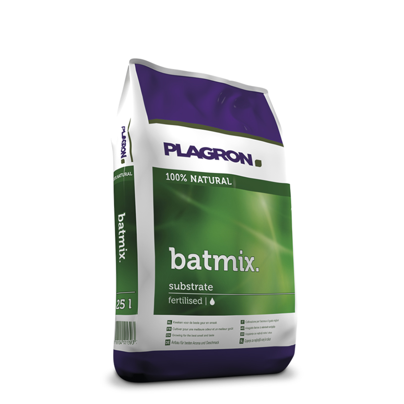 Plagron - Bat Mix - 25L - Terreau Natural à base de guano de chauve souris