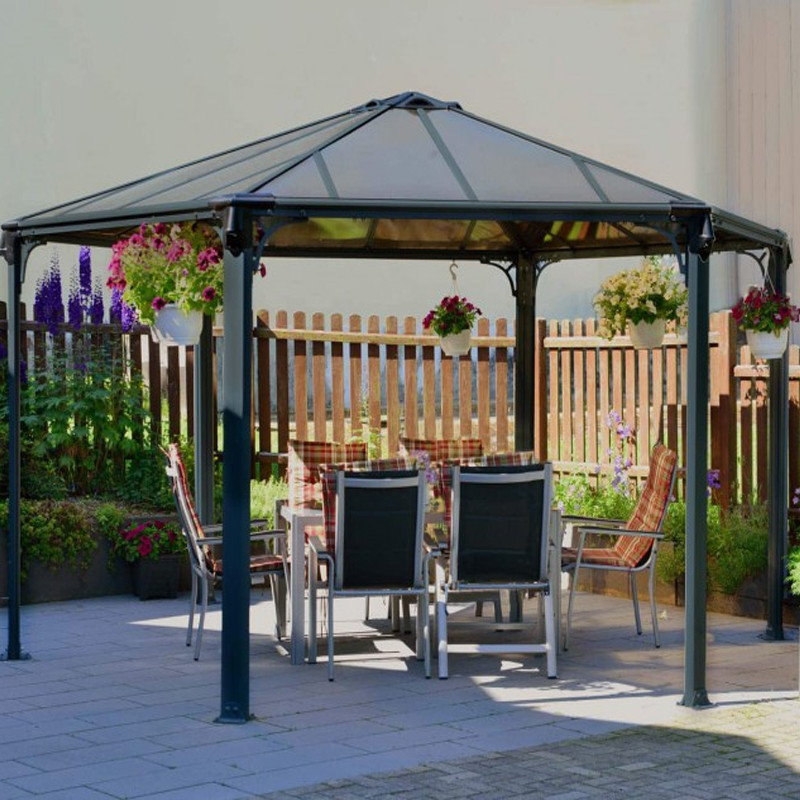 Canopia - Pergola Monaco Hexagone Garden Gazebo