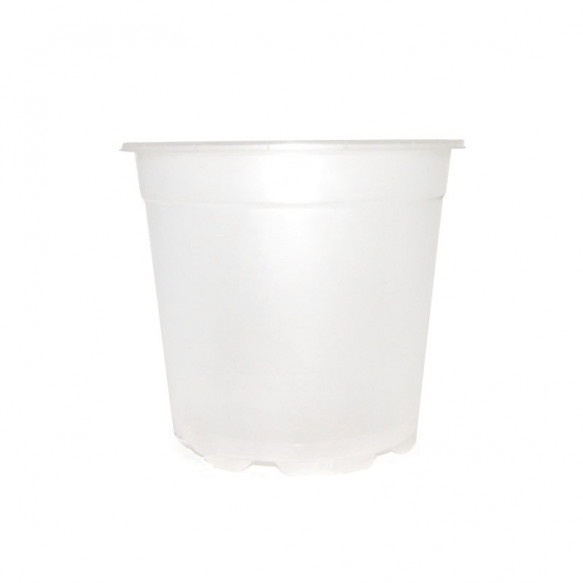 Pot Orchidée - Plastique Transparent - 12 cm