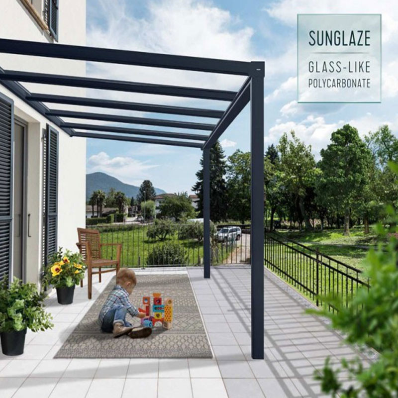 Canopia - Carport Stockholm 3,4x3,7m - Gris