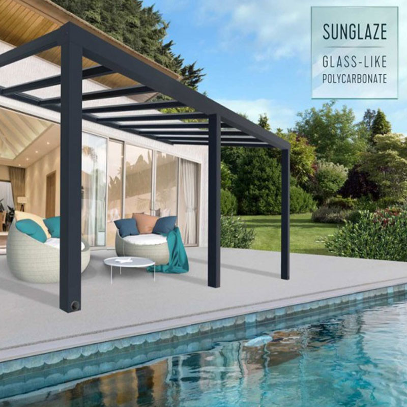 Canopia - Carport Stockholm 3,4x6,6m - Gris