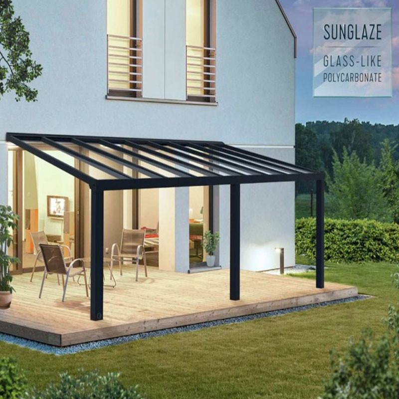 Canopia - Carport Stockholm 3,4x7,4m - Gris