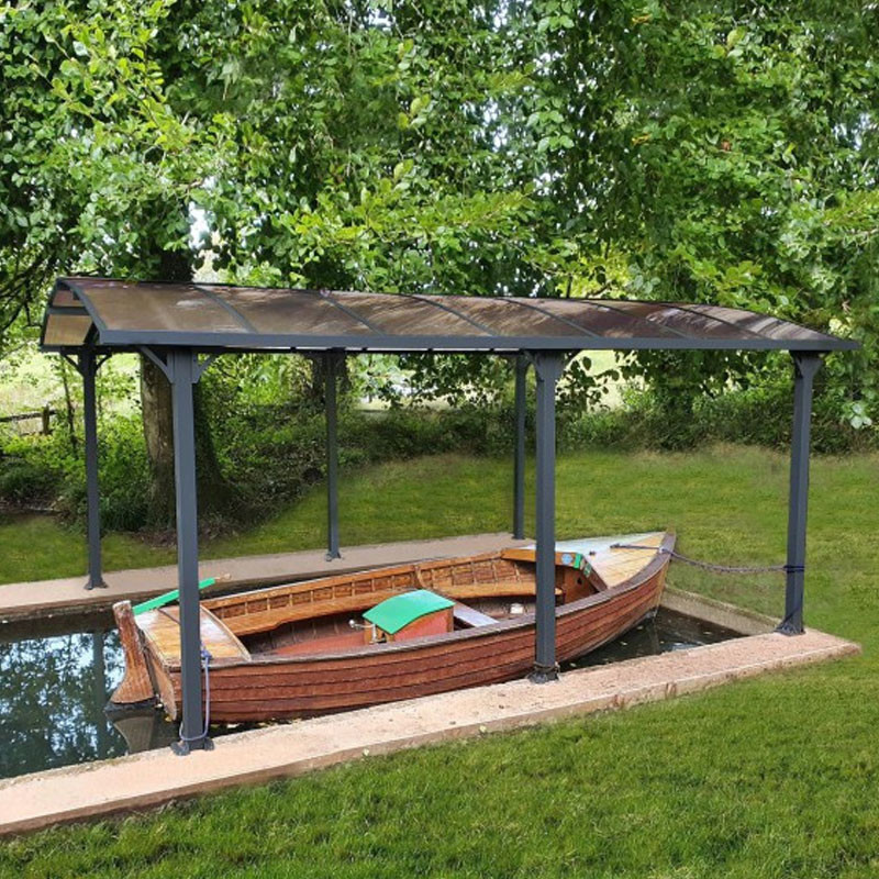 Canopia - Carport Arcadia 5000 Grey/Clear- Canopia