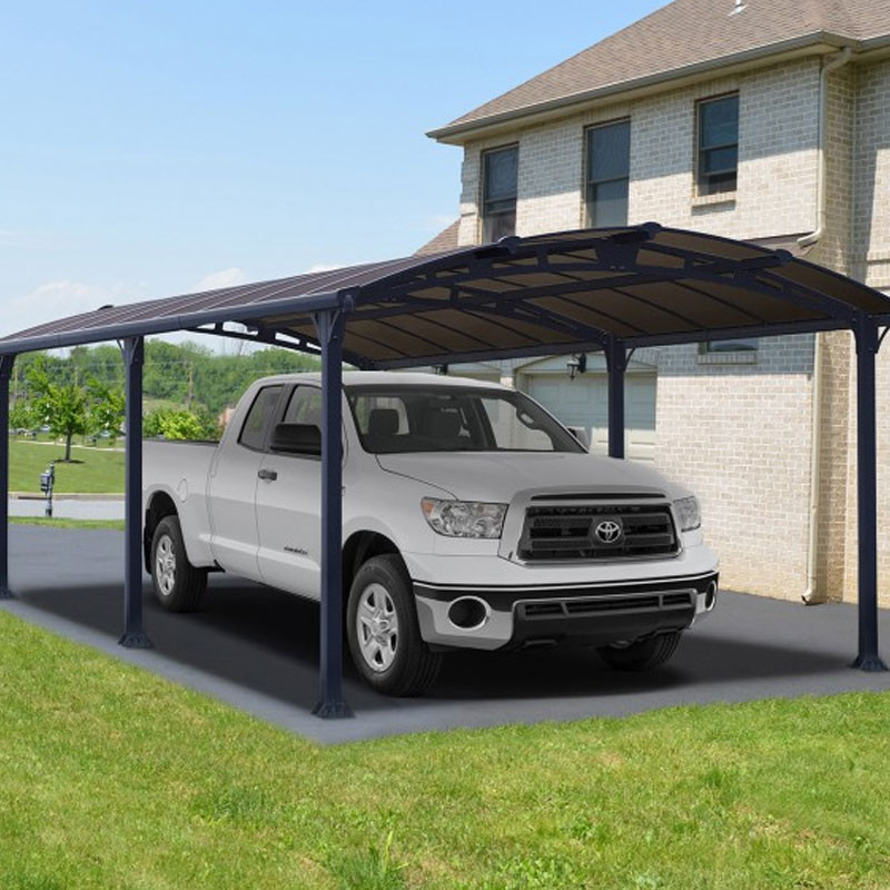 Canopia - Carport Arcadia 5000 Grey/Clear- Canopia