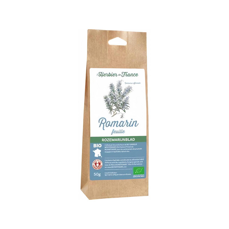 L'herbier de France - Tisane Bio Romarin feuille - 50g