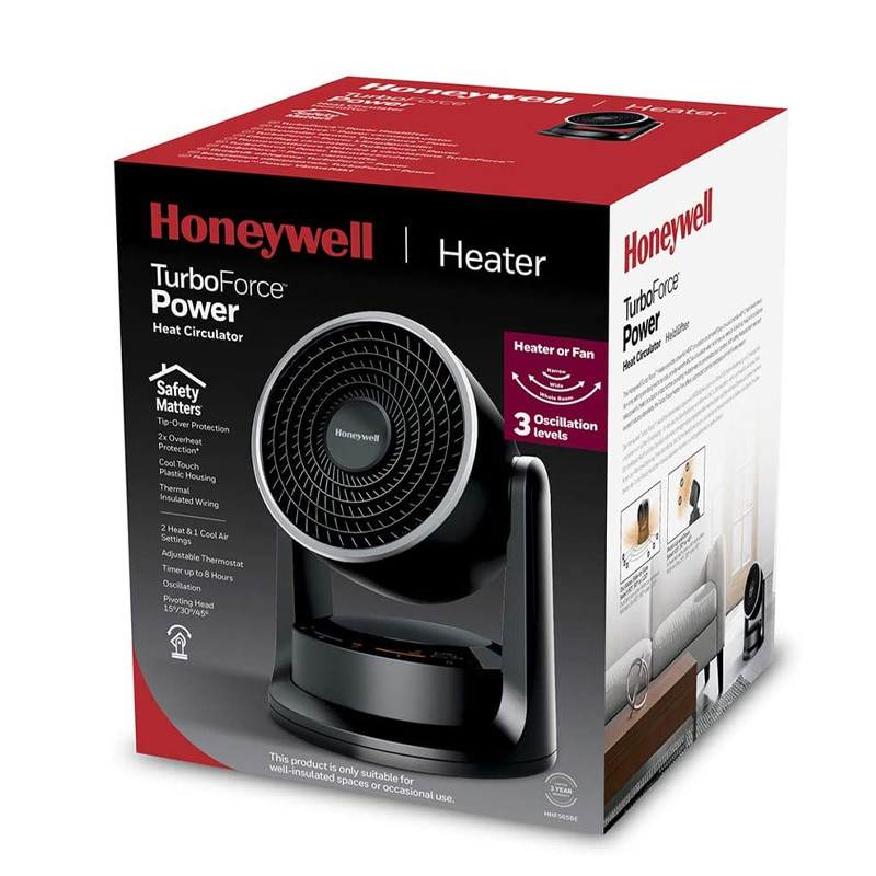 Honeywell - Chauffage soufflant Turbo Force - HHF565BE