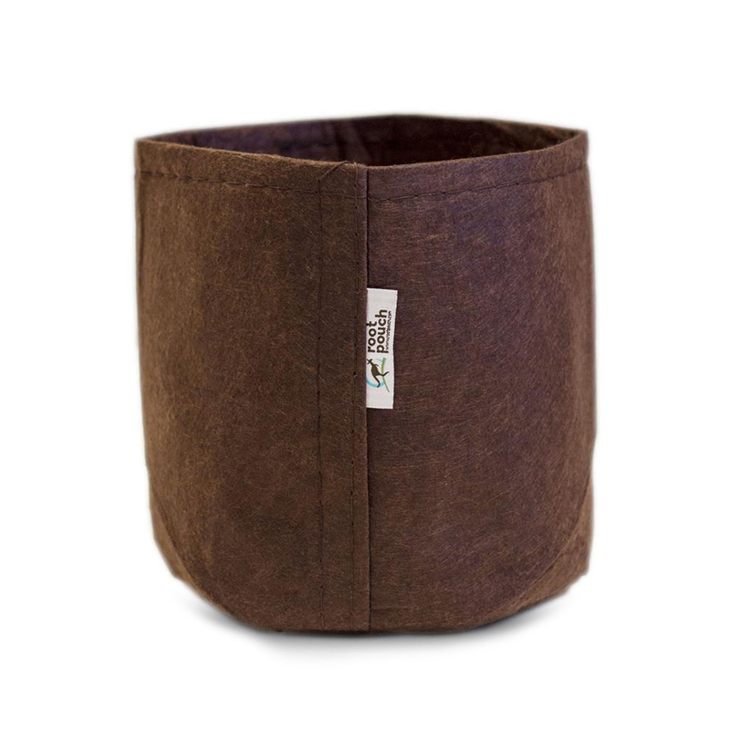 Root Pouch 2 - 8L - Pot géotextile Marron - Ligne Boxer - 21x21cm