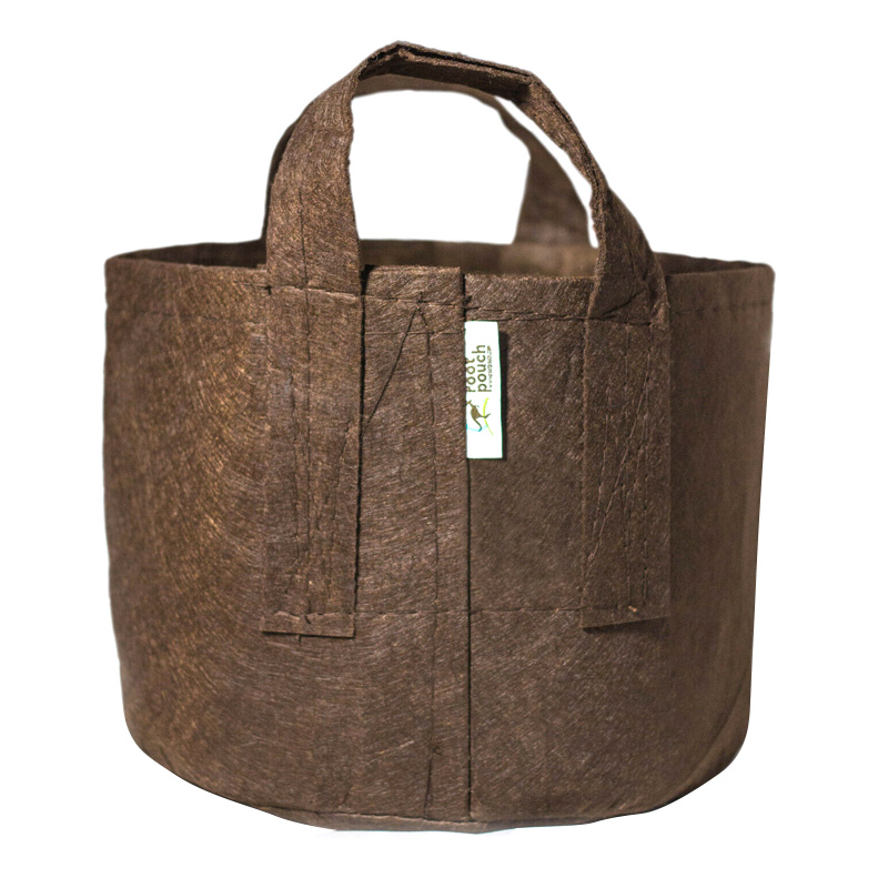 Root Pouch 15 - 56L - Pot géotextile avec anses Marron - Ligne Boxer - 43x38cm