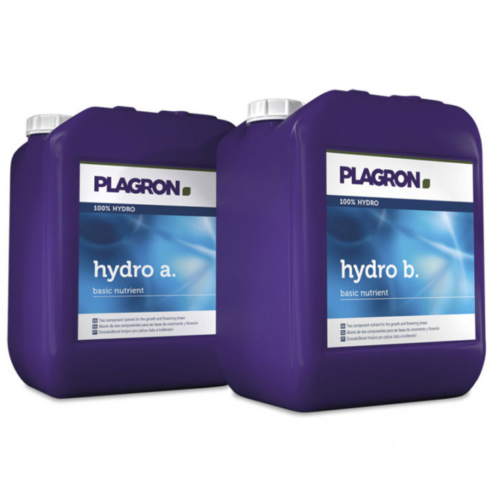 Plagron - Hydroponischer Dünger - Hydro A + B - 20L