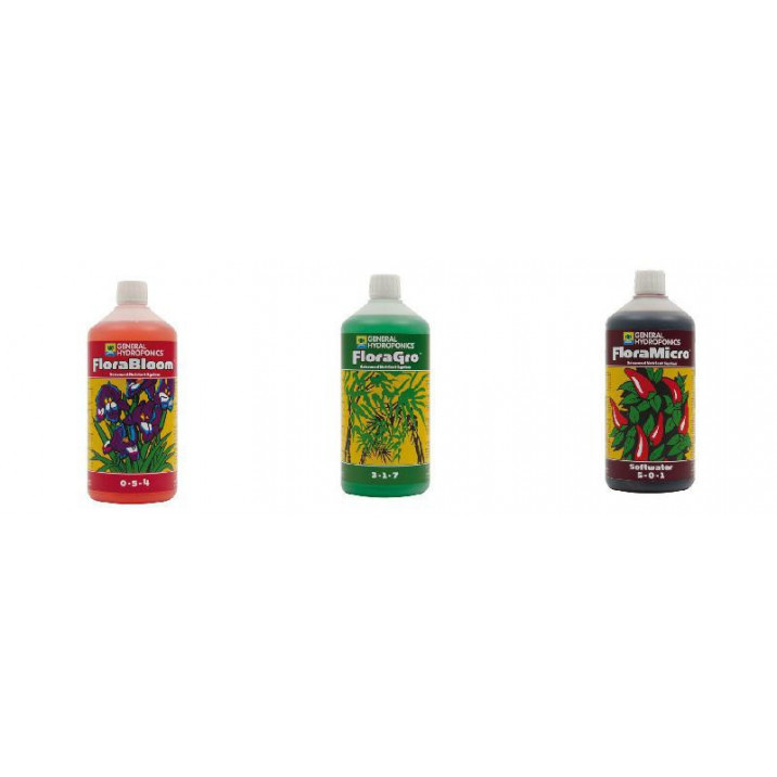 Terra Aquatica GHE - FLORA SERIES - 500ml - Eau Dure