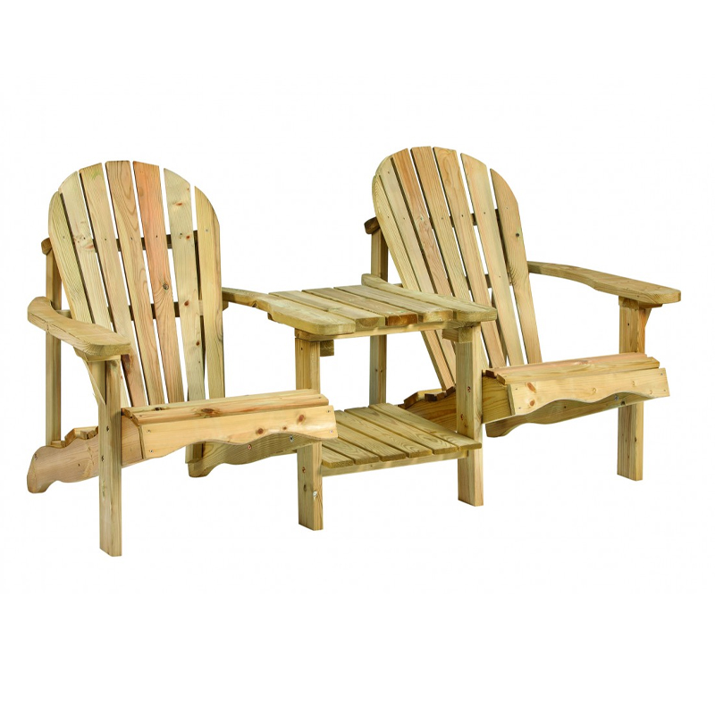 Tuindeco - Paris - Set of 2 Relax chairs and table